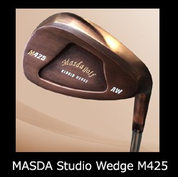 地クラブ系ヘッド  MASDA Studio Wedge M425 (銅メッキ) ウェッジ HEAD  マスダゴルフ