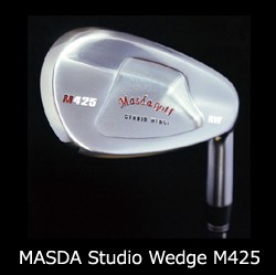 地クラブ系ヘッド  MASDA Studio Wedge M425 (ニッケルクロムメッキ) ウェッジ HEAD  マスダゴルフ