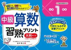 中級算数習熟プリント小学１年生　大判サイズ    