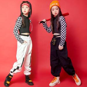 キッズ ダンス 衣装 白黒 チェックの通販 Au Pay マーケット