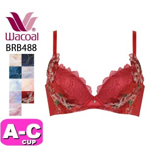 ワコール wacoal ハグするブラ BRB488 ブラジャー 3/4カップ  脇高 脇 背中 すっきり ABCカップ WB EMI 2311