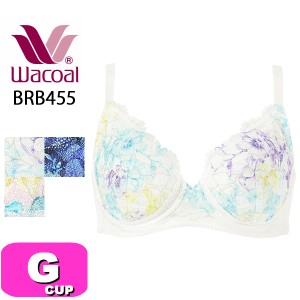 ワコール wacoal BRB455 ブラジャー 3/4カップ 小さく見せる スースーブラ 通気性 吸汗速乾 Gカップ WB