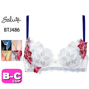 ワコール wacoal サルート salute BTJ486 86シリーズ ブラジャー 3/4カップ プッシュアップタイプ P-UP BCカップ