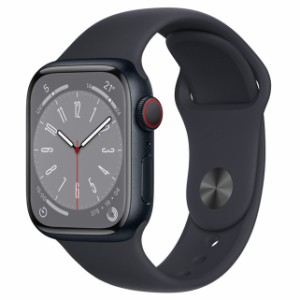 新古品 Apple Watch Series 8 GPS+Cellularモデル 41mm スポーツバンド MNHV3J/A 常時表示 高速充電 w8-gs-s76d4