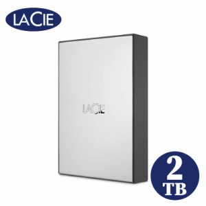 HDD2TB ハードディスク mac対応 外付け 2.5インチ LaCie STHY2000800 シルバー 25hd2-29hh