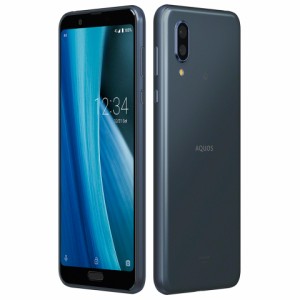 AQUOS sense3 plus SHV46 64GB メモリ6GB 6.0インチ 大容量バッテリー アウトレット 特典付 au版 SIMロック解除済 as3pbk-a86y7