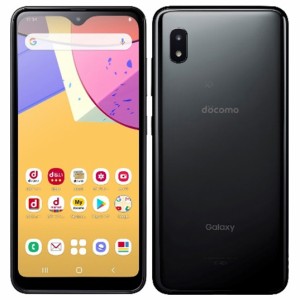 Galaxy A21 SC-42A 64GB かんたんモード シンプル ＦＭラジオ スマホデビュー 特典付 docomo版 SIMロック解除済 da21bk-a8y7