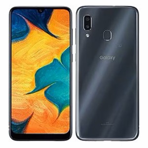 Galaxy A30 SCV43 64GB 有機EL 大容量バッテリー アウトレット 特典付 au版 SIMロック解除済 aa30bk-b4y5