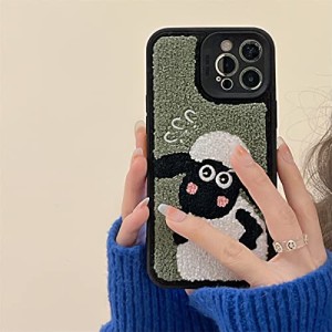 iphone13pro iphone11/12刺繍 可愛い 刺繍 13pro 擦り傷防止 可愛い アイフォン 全面保護 おしゃれ 耐衝撃 個性 カップル レンズ保護