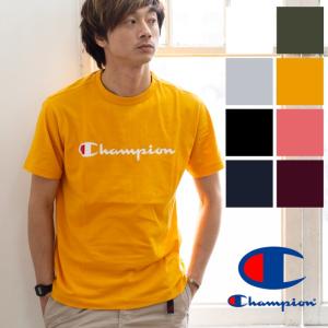 【 Champion チャンピオン 】筆記体ロゴ ベーシック 半袖Tシャツ C3-P302 メンズ レディース ユニセックス ベーシック 筆記体 チャンピオ