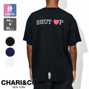 「 CHARI & CO チャリアンドコー 」 SHUT HEART UP ON BACK TEE Tシャツ 半袖 cac-01-2403-06 CAC01240306 / chari&co Tシャツ トップス 