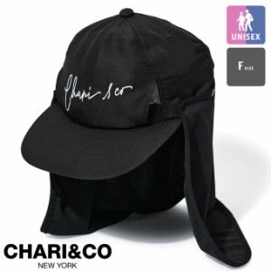 「 CHARI & CO チャリアンドコー 」 SCRIPT SUNSHADE 6PANEL CAP キャップ 帽子 cac-06-2403-01 CAC06240301 / chari&co キャップ 帽子 