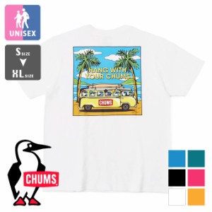 「 CHUMS チャムス 」 Go to the Sea T-Shirt ゴートゥーザシー プリント S/S Tシャツ CH01-2174 / 半袖 クルーネック プリントt バック