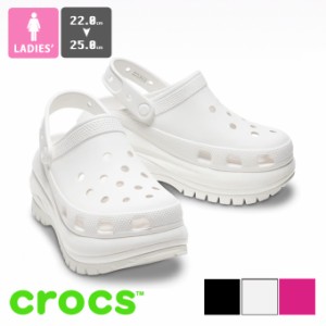 【SALE!!】 「 crocs クロックス 」 メガ クラッシュ クロッグ MEGA CRUSH CLOG 207988 / 厚底サンダル コンフォートサンダル スポーツサ