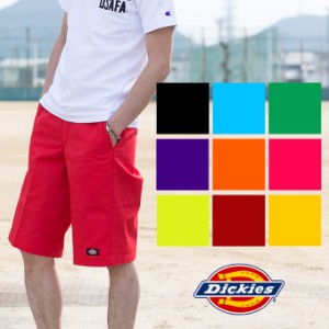 【SALE!!】【 Dickies ディッキーズ 】 13inch マルチポケットルーズワークショートパンツ WD42283 / 42283 / TCツイル 13インチ ハーフ