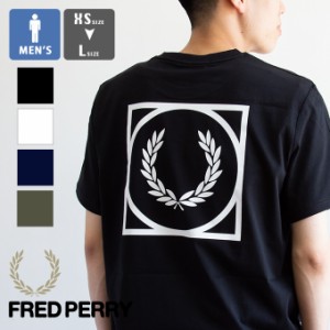 【クーポン対象外】「 FRED PERRY フレッドペリー 」 GRAPHIC PRINT T-SHIRT グラフィック プリント 半袖 Tシャツ M3626 / バックプリン