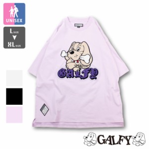 「 GALFY ガルフィー 」 安定 Tee ユニセックス Tシャツ 132050 / Tシャツ トップス 半袖 メンズ レディース ユニセックス ロゴ ワッペン