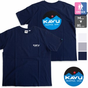 「 KAVU カブー 」 マウンテンロゴ Tシャツ Mountain Logo Tee 19821829 / Tシャツ 半袖 メンズ レディース ユニセックス