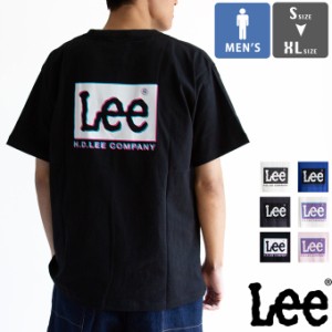 「 Lee リー 」 Lee バックプリント ボックスロゴ ショートスリーブ Tee LT3132 / メンズ Mens 半袖 Tシャツ バックプリント ロゴ刺繍 ワ