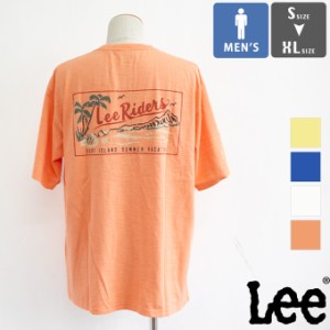 「 Lee リー 」 アロハ バックプリント ショートスリーブ Tee LT3147 / メンズ Mens スラブ天竺 コットン100% 半袖 Tシャツ バックプリン