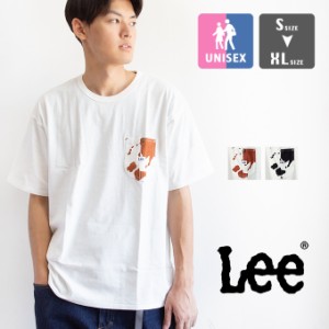 「 Lee リー 」 POCKET S/S TEE ウシ柄 ポケット S/S Tシャツ LT4147 / 半袖 クルーネック ポケt メンズ レディース ユニセックス