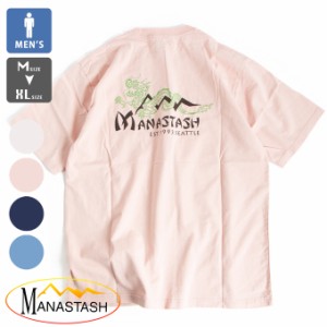 MANASTASH マナスタッシュ DRAGON TEE ドラゴン Tシャツ 半袖 792-4134015 / マナスタッシュ Tシャツ メンズ レディース プリント ワンポ