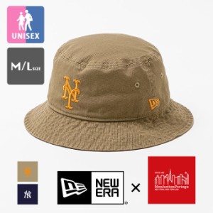 「 Manhattan Portage マンハッタンポーテージ 」 MLB × NEW ERA BUCKET01 トリプル コラボ バケット ハット MP223 / 帽子 バケハ ヤン