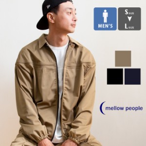 【SALE!!】【 mellow people メローピープル 】 Dryflex Coach Jacket メンズ コーチジャケット ジャージ JKT-39 / トップス トラックジ