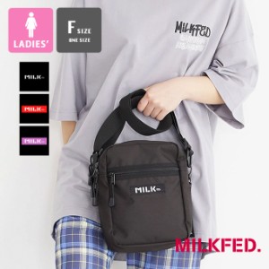 「 MILKFED. ミルクフェド 」 RECTANGLE SHOULDER BAG MILKFED. レクタングル ショルダー バッグ 103222053002 / MILKFED. ミルクフェド 