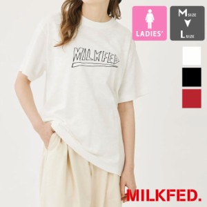 「 MILKFED. ミルクフェド 」 HEAVY METAL SLAB S/S TEE ヘビー メタル スラブ 半袖 Tシャツ 103242011002 / MILKFED.　ミルクフェド 半