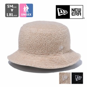 【 NEW ERA ニューエラ 】 BUCKET01 BOA FLEECE バケット01 ボアフリース 12853809 / 12853810 / ニューエラ バケットハット ハット 帽子