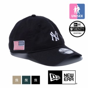 「 NEW ERA ニューエラ 」 9TWENTY Stars&Stripes クーパーズタウン ニューヨーク・ヤンキース ミニロゴ キャップ 133285 / 帽子 メンズ 