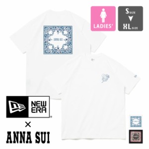 「 NEW ERA ニューエラ 」 SSCT TEE ANNA SUI S/S アナスイ コラボ Tシャツ 141246 / 半袖 クルーネック 丸首 ウィメンズ レディース 141