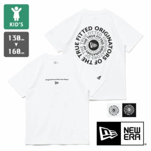 「 NEW ERA ニューエラ 」 Youth SSCT Circle OOTTF TEE サークル ロゴ プリント S/S Tシャツ 141118 / 半袖 丸首 クルーネック ユースサ