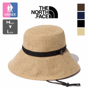 「 THE NORTH FACE ザ ノースフェイス 」 HIKE Bloom Hat ハイク ブルーム ハット NN02343 / 帽子 ストローハット 麦わら帽子 つば広 ウ