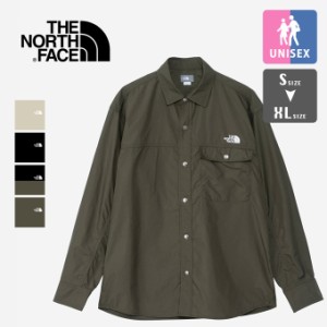 「 THE NORTH FACE ザ ノースフェイス 」 L/S Nuptse Shirt ロングスリーブ ヌプシ シャツ NR11961 / 長袖 シャツジャケット ナイロンジ