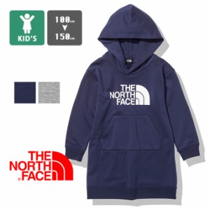 【SALE!!】「 THE NORTH FACE ザ ノースフェイス 」 キッズ G Logo Onepiece ガールズ ロゴ ワンピース NTG62110 / パーカ スウェット ス