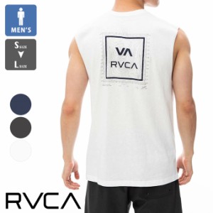 RVCA ルーカ タンクトップ TOPO ATW CUTOFF TANK BE041350 / 2024SS / rvca Tシャツ ルーカ メンズ ノースリーブ Tシャツ トップス バッ