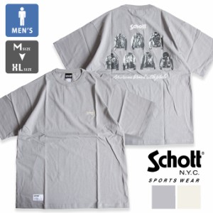 【SALE!!】 「 Schott ショット 」 半袖 Tシャツ "スタンダードレザー" S/S T-SHIRT "STANDARD LEATHER" 782-3134035 / schott Tシャツ 