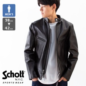 「 Schott ショット 」 641XX 60'S STAND RIDERS ライダース レザージャケット 7823950085 782-3950085 / ショット ライダース シングル