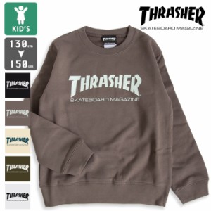 【 THRASHER スラッシャー 】 MAG LOGO YOUTH CREW SWEAT クルー スウェット マグロゴ キッズ TH8401KIDS / thrasher キッズ スラッシャ