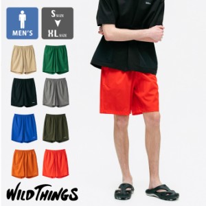 「 WILDTHINGS ワイルドシングス 」 エラスティック ナイロン ベース ショーツ ELASTIC NYLON BASE SHORTS WT23026AD / パンツ ショート