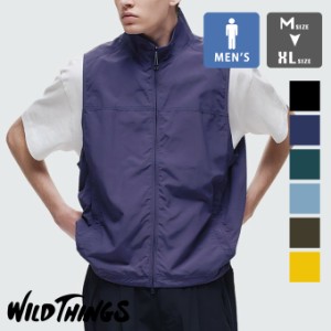 「 WILDTHINGS ワイルドシングス 」 UTILITY VEST ユーティリティ ベスト WT24010AD / wildthings ワイルドシングス ベスト ナイロン SUP