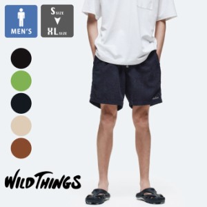 WILDTHINGS ワイルドシングス サマーコードショーツ SUMMER CORD SHORTS WT24042SK / ワイルドシングス パンツ メンズ ショーツ 短パン 