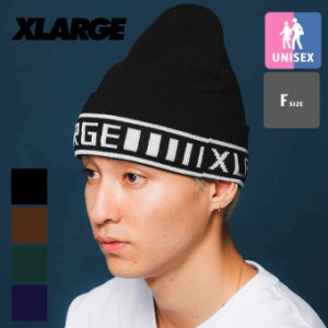 「 XLARGE エクストララージ 」 JAQUARD LOGO CUFF BEANIE XLARGE ジャガード ロゴ カフ ビーニー 101224051001 / XLARGE ニットキャップ