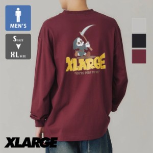 「 XLARGE エクストララージ 」 YOURE DEAD TO ME L/S TEE XLARGE バックプリント ロングスリーブ Tシャツ 101241011003 / xlarage tシャ