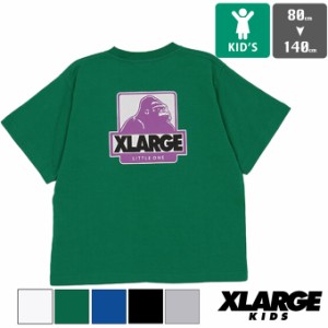 【SALE!!】 「 XLARGE KIDS エクストララージ キッズ 」 バックOGゴリラプリント半袖Tシャツ 9441210 / 男の子 子供服 ショートスリーブ 