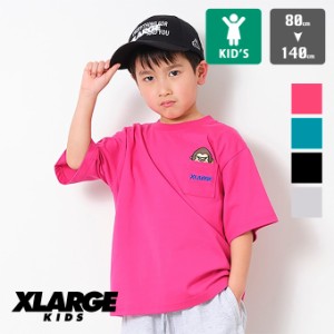 【SALE!!】 「 XLARGE KIDS エクストララージ キッズ 」 ファニーゴリラ ポケット 半袖Tシャツ 9442203 / エクストララージ キッズ Tシャ