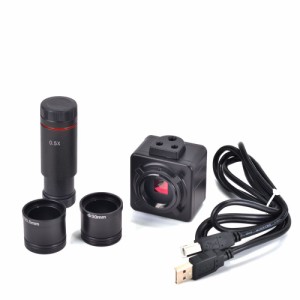 アイピースカメラ 電子顕微鏡 5MP 双眼 ステレ オ USB ビデオ カメラ 