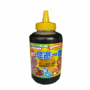 送料無料 強力！忌避一番 木タール１L 〜木タールを利用した環境やさしい忌避液〜(害虫駆除 忌避剤 消毒剤 ガーデニング用品 園芸 農業 